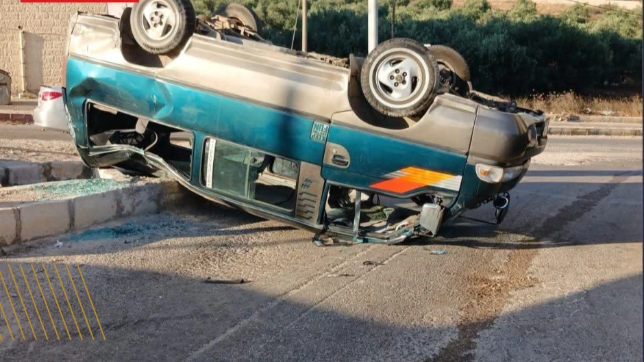 إصابة 9 طالبات بحادث تصادم بين حافلة نقل طلاب ومركبة في بني كنانة