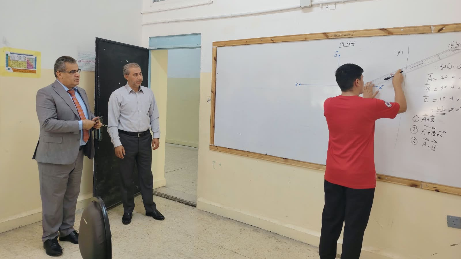 تربية الطيبة والوسطية تتفقد مدارس منطقة حوفا
