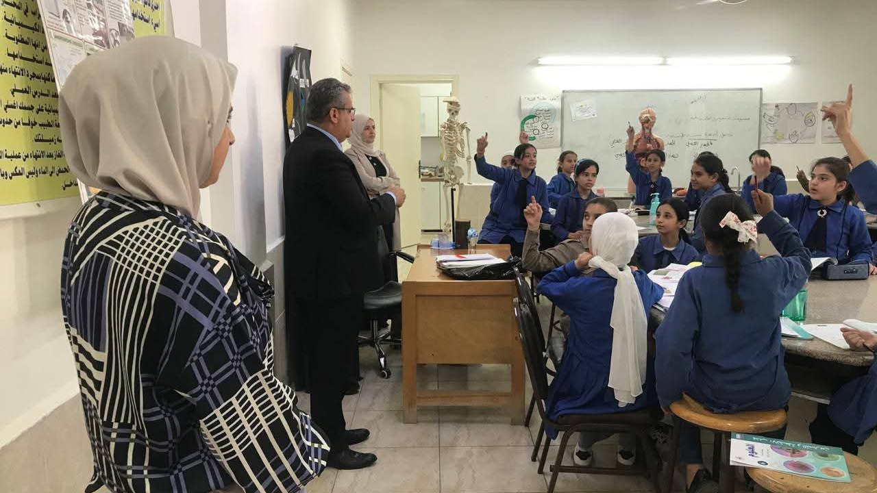 تربية الطيبة والوسطية تتفقد مدرستي حليمة السعدية والطيبة الأساسية 
