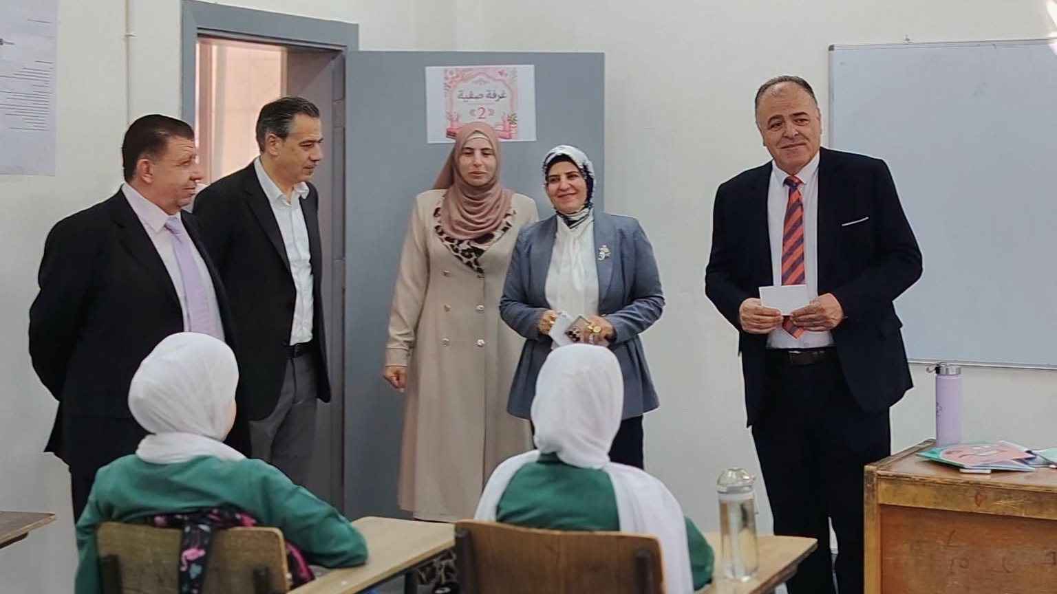 افتتاح تخصص الرعاية والتعليم في الطفولة المبكرة بمدرسة السمط الثانوية المختلطة