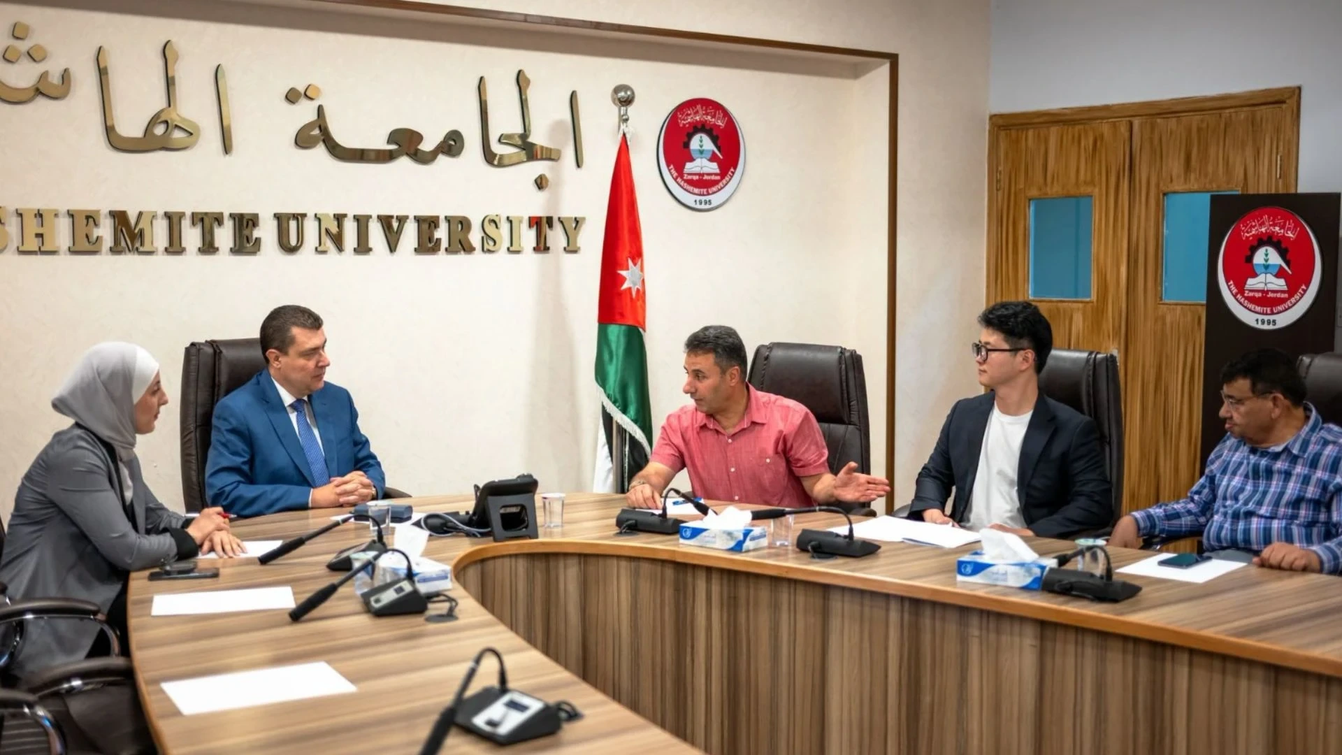 "الهاشمية" تبحث مع شركة كورية آفاق التعاون في البحث العلمي