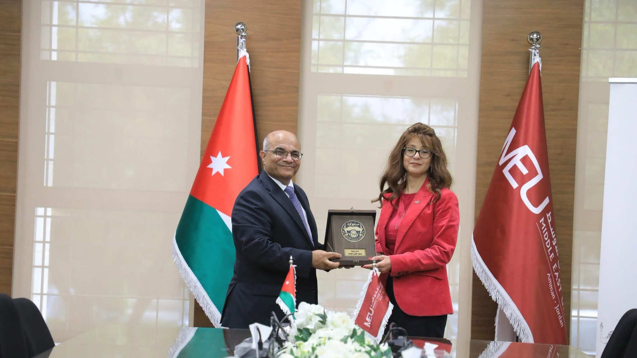 ‎شراكة استراتيجية بين جامعة الشرق الأوسط ونقابة الصحفيين تتضمن منحة دراسية
