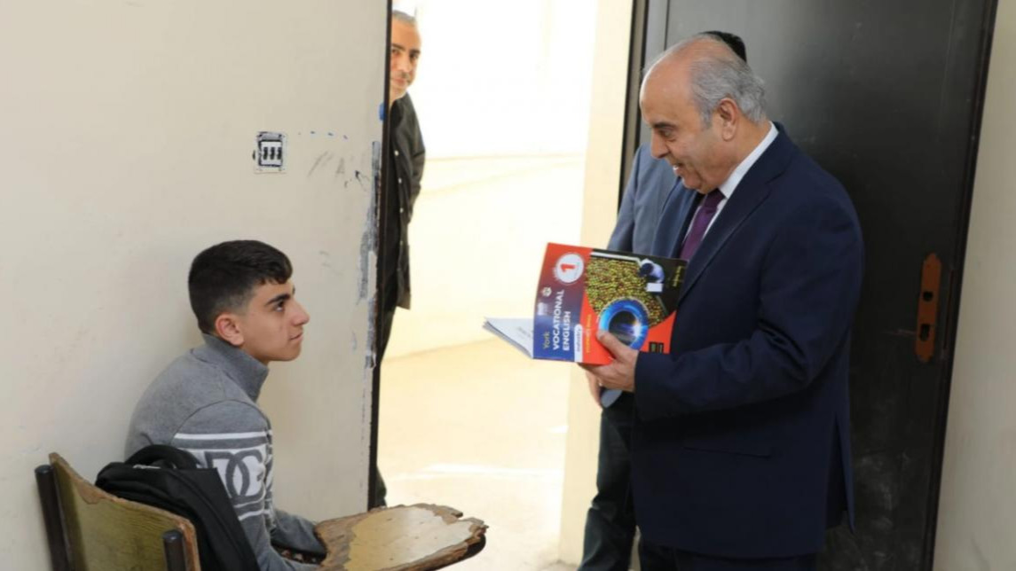 وزير التربية يتفقد عددًا من المدارس في لواء ماركا