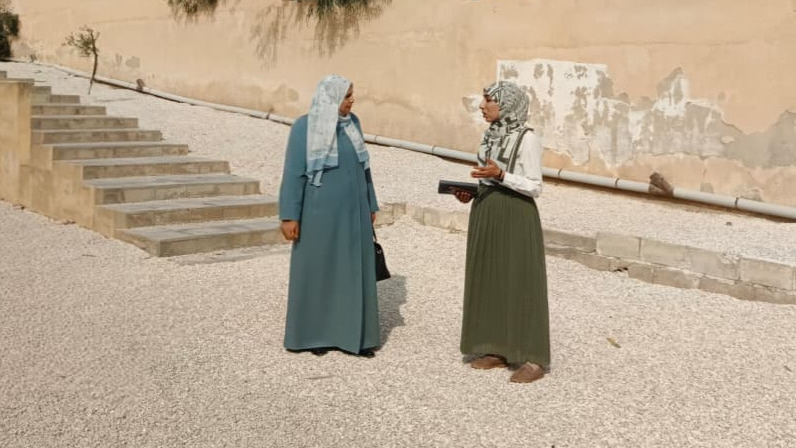 المصري تتابع العملية التعليمية وأعمال الصيانة في مدرسة حبكا الثانوية الشاملة المختلطة